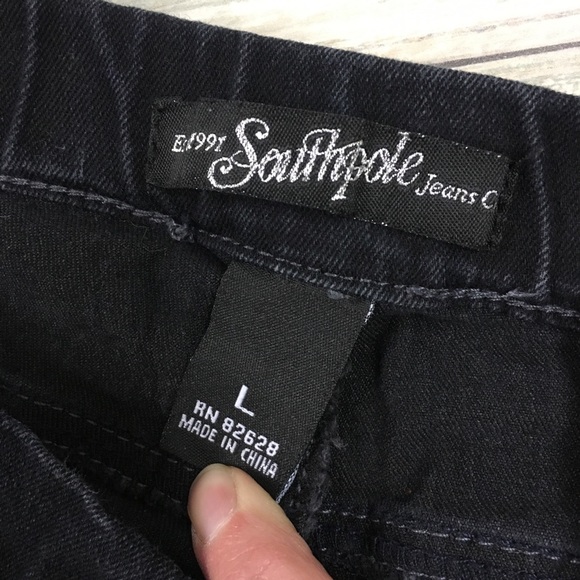 Southpole Jeans Co -  Black Jeggings (L) - Picture 8 of 8